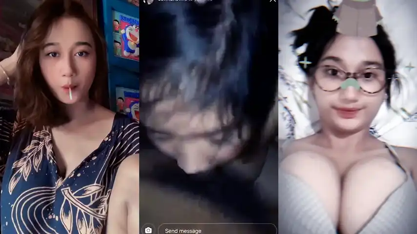 Kira Tiktoker Toge Live IG Blowjob