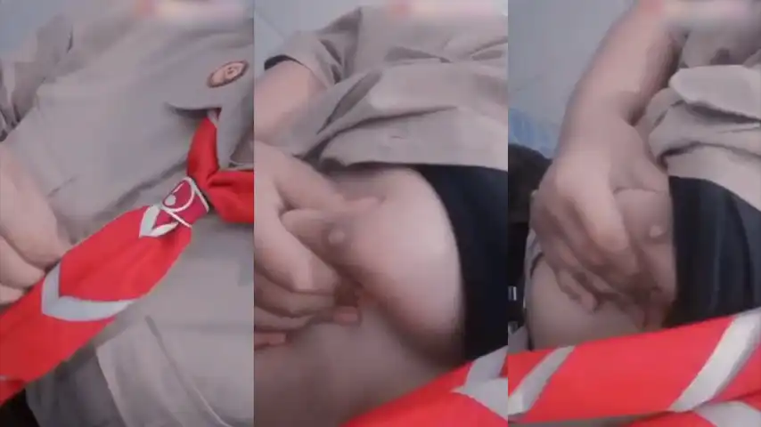 Viral Gadis Seragam Pramuka Pap Tetek